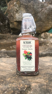 VINAIGRE À LA PULPE DE TOMATE - BASILIC - 25cl